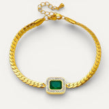 Joana Verdant Emerald Bracelet