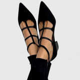 Natalia™ | Tacón Elegante con Tiras Cruzadas