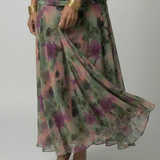 Calena™ | Vestido Midi Off-Shoulder con Escote Drapeado