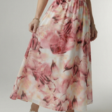 Silvana™ | Vestido Midi Halter con Cintura Fruncida