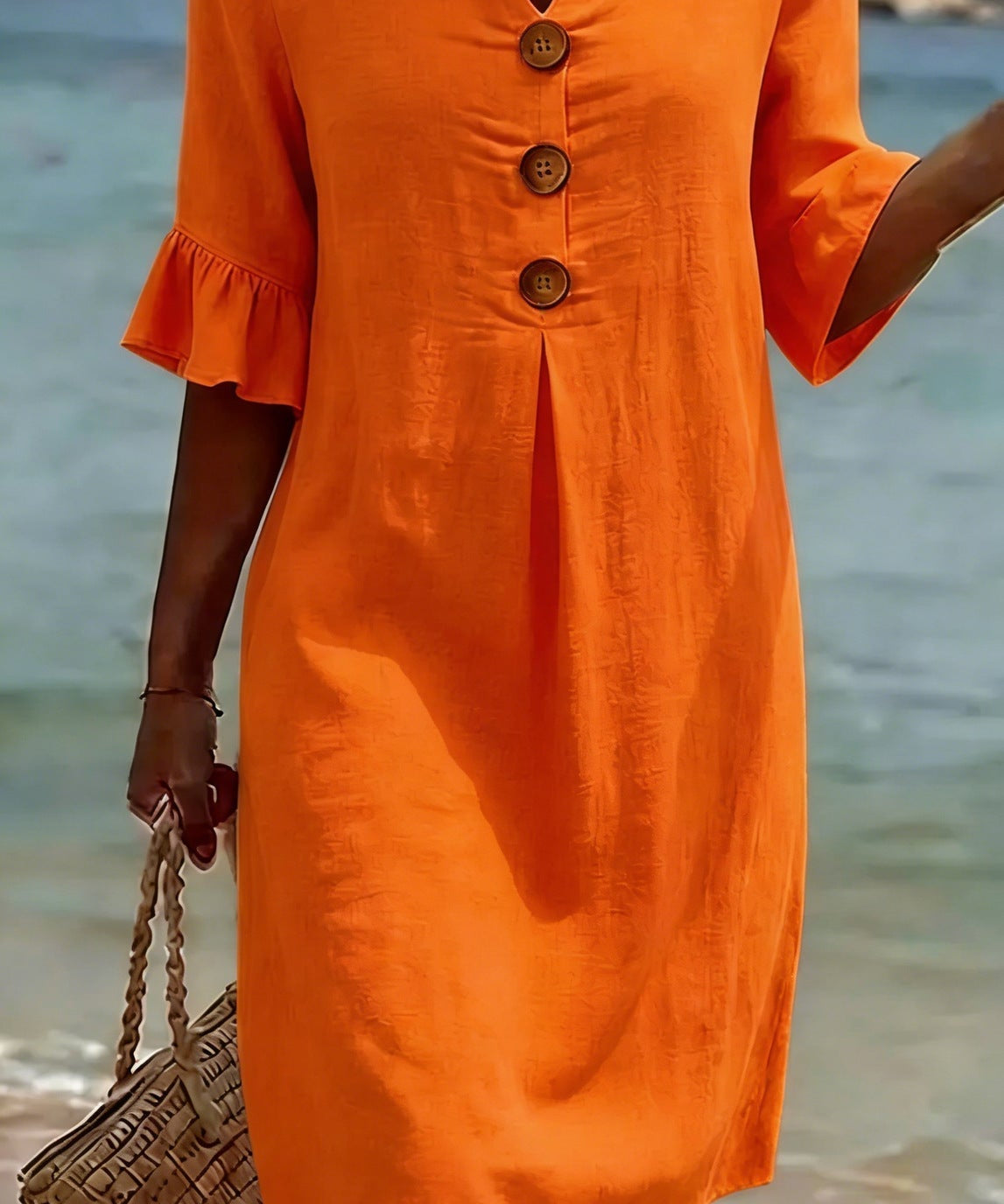 Vestido informal de mujer.