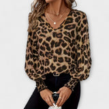 Jadranka - Stilizirana Leopard Bluza