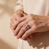 Dreamy Pink Crystal Ring