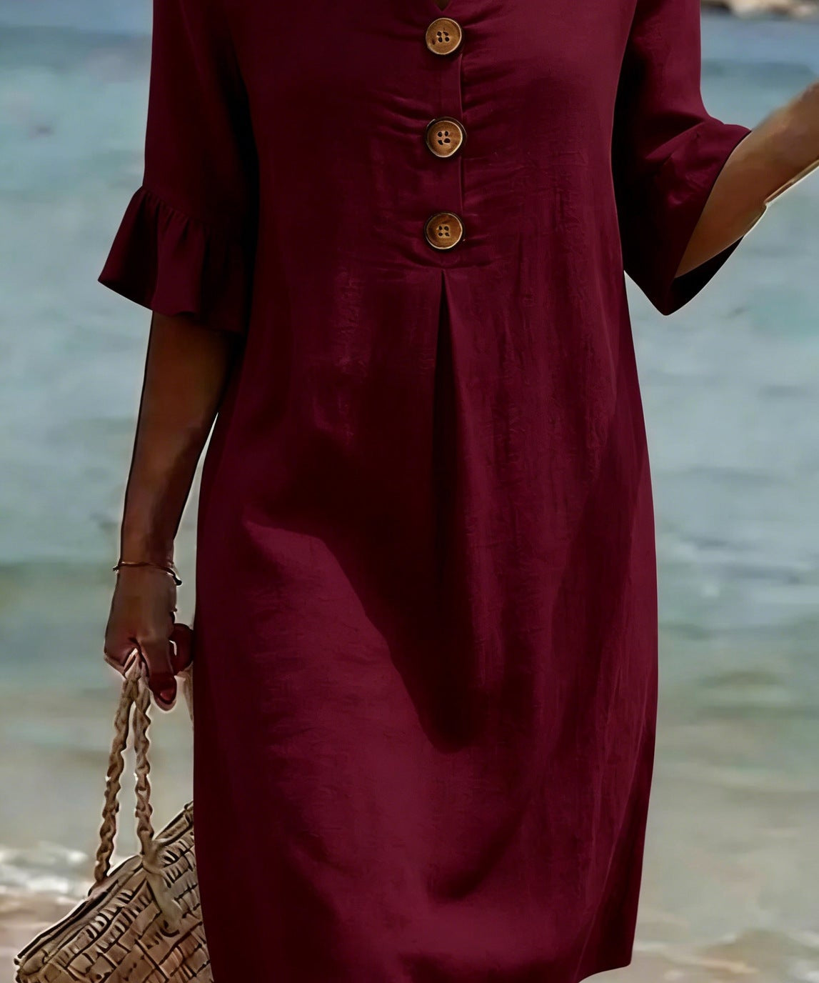 Vestido informal de mujer.