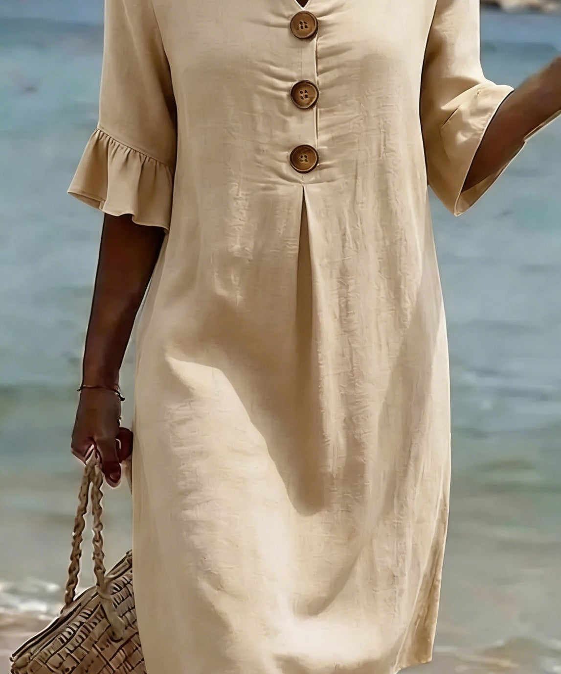 Vestido informal de mujer.