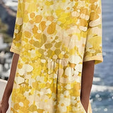 Nicolasa™ | Vestido Midi Floral Corte A