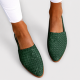 Rufina™ | Mocasín de Tejido Trenzado