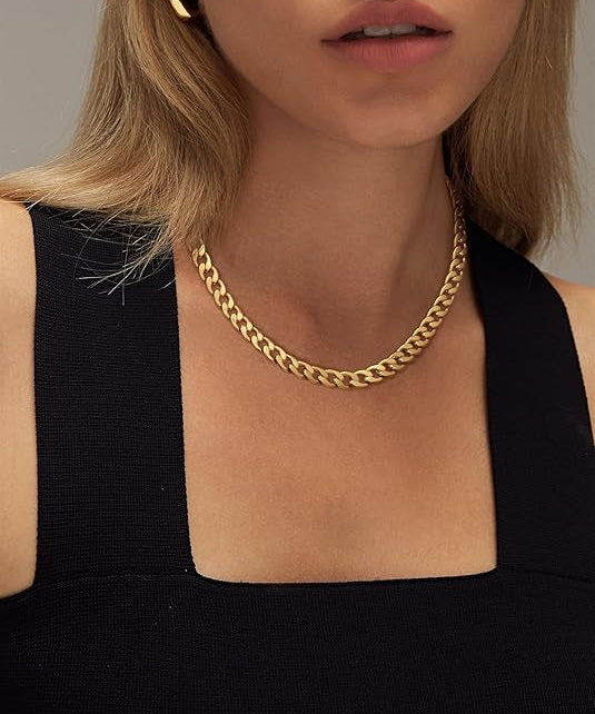 Chunky Link Gold Cuban Necklace