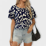 Izabela - Casual bluzica s okruglim izrezom