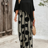 Valeriana™ | Conjunto Top Asimétrico y Pantalón Boho