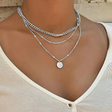 Gold and Silver Plated Necklace