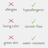Multicoloured Crystal Heart Necklace
