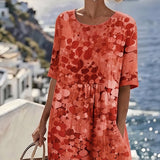 Nicolasa™ | Vestido Midi Floral Corte A