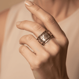 Dandelion Meditation Ring