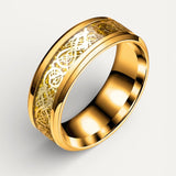 Steel Dragon Ring