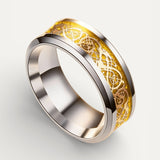 Steel Dragon Ring
