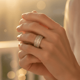 Simple Stone Ring for Women