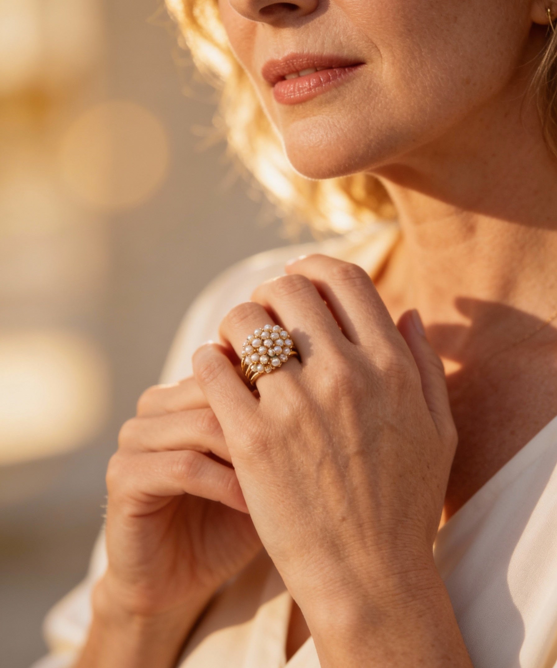 Pearl Inlay Ring