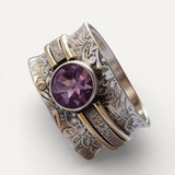 Bohemian Crystal Meditation Ring