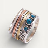 Bohemian Sapphire Meditation Ring