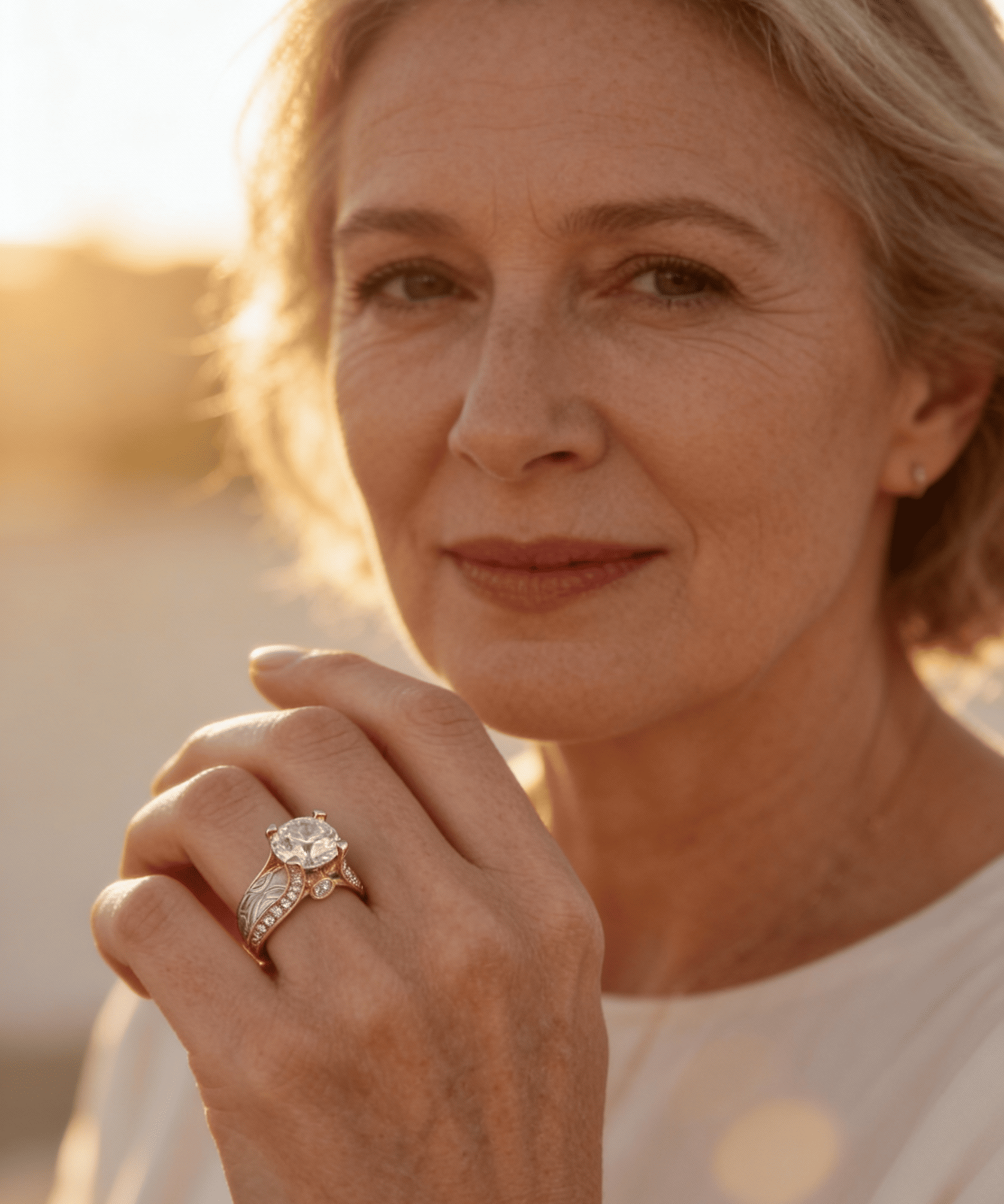 Vintage Cubic Zirconia Ring