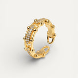 Hollow Horseshoe Chain Ring