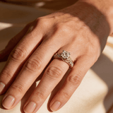 Elegant Exotic Cubic Zirconia Ring