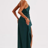 Grace | Saten Maxi Haljina