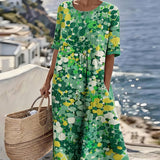 Nicolasa™ | Vestido Midi Floral Corte A