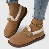 Valentynah™ | Zapatillas de Invierno con Forro de Peluche y Hebilla
