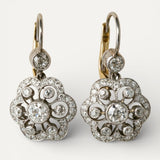 Vintage Crystal Mandala Earrings