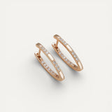 Elegant Gold Cubic Zirconia Earrings