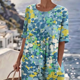 Nicolasa™ | Vestido Midi Floral Corte A