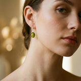 Inlaid Opal Earrings