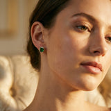 Carina Emerald Stone Earrings