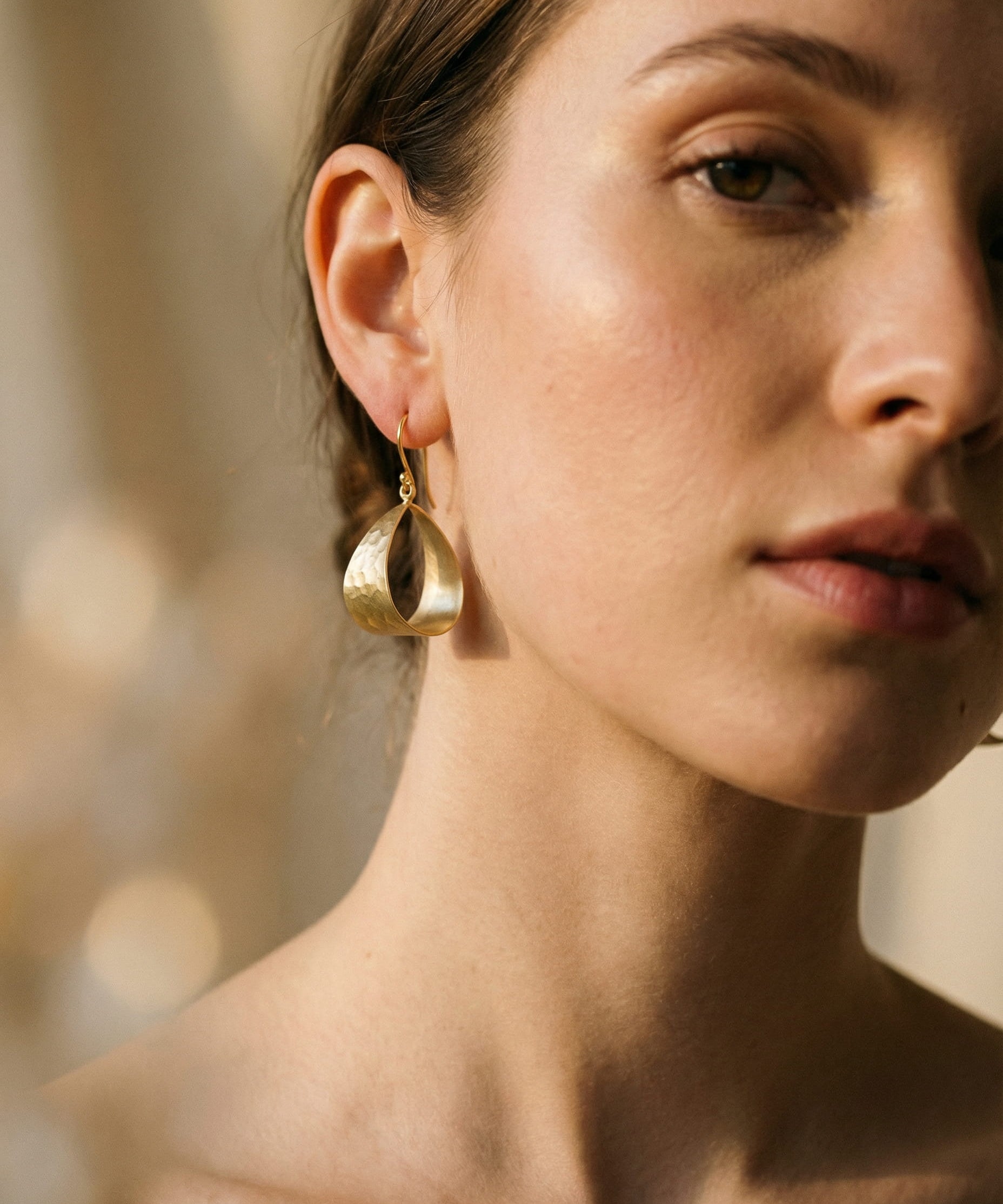 Vintage Gold-Plated Earrings