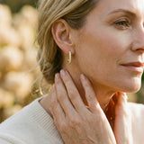 Valerie Square and Circular Earrings