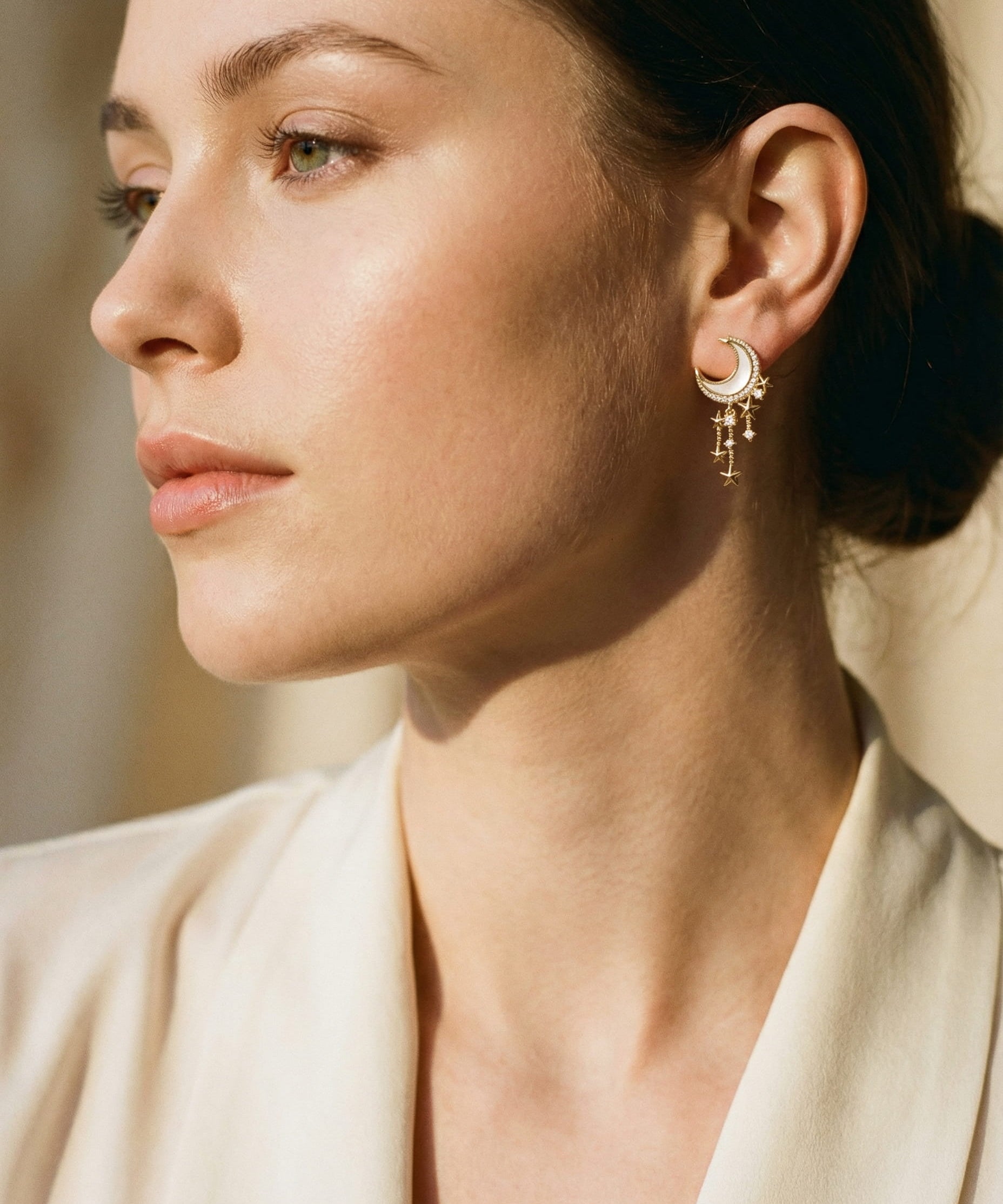 Luxury Moon Shine Earrings