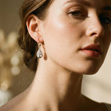 Tree of Life Earrings in Opal and Silver