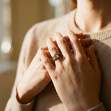 Vintage Gold Maple Leaf Ring