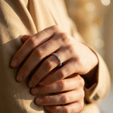 Platinum Heart Opal and Diamond Ring