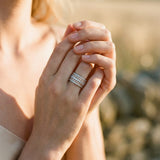 Simple Stone Ring for Women