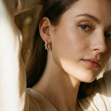 Elegant Round Pearl Earrings