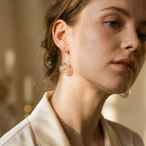 Silver Dandelion Earrings