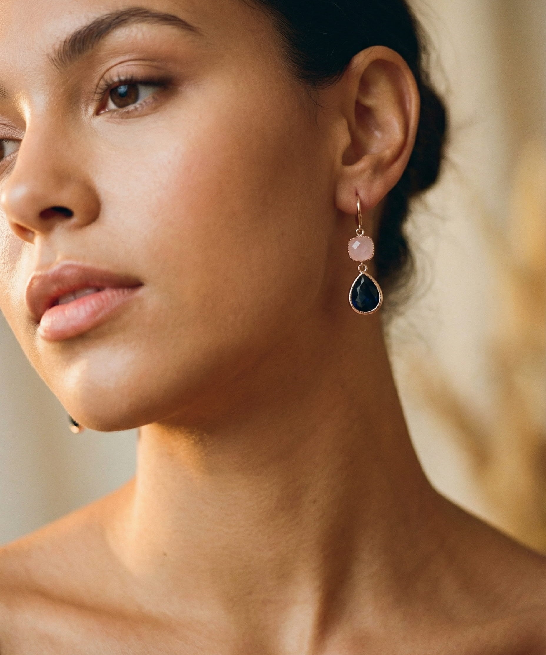 Luxury Natural Stone Earrings