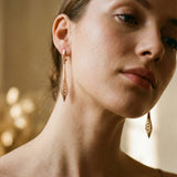 Elegant Gold Drop Earrings