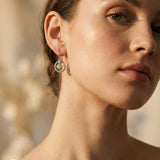Classic Gold Cubic Zirconia Earrings