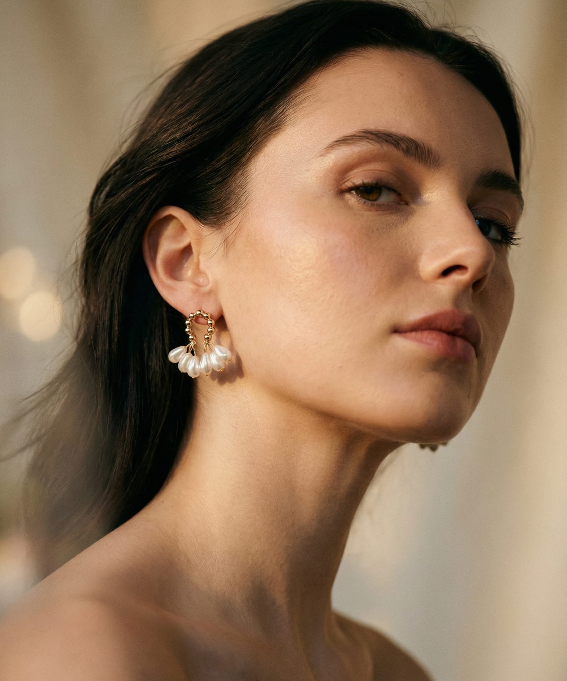 Baroque Pearl Earrings