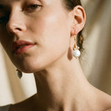 Retro Special Shape Freshwater Pearl Earrings