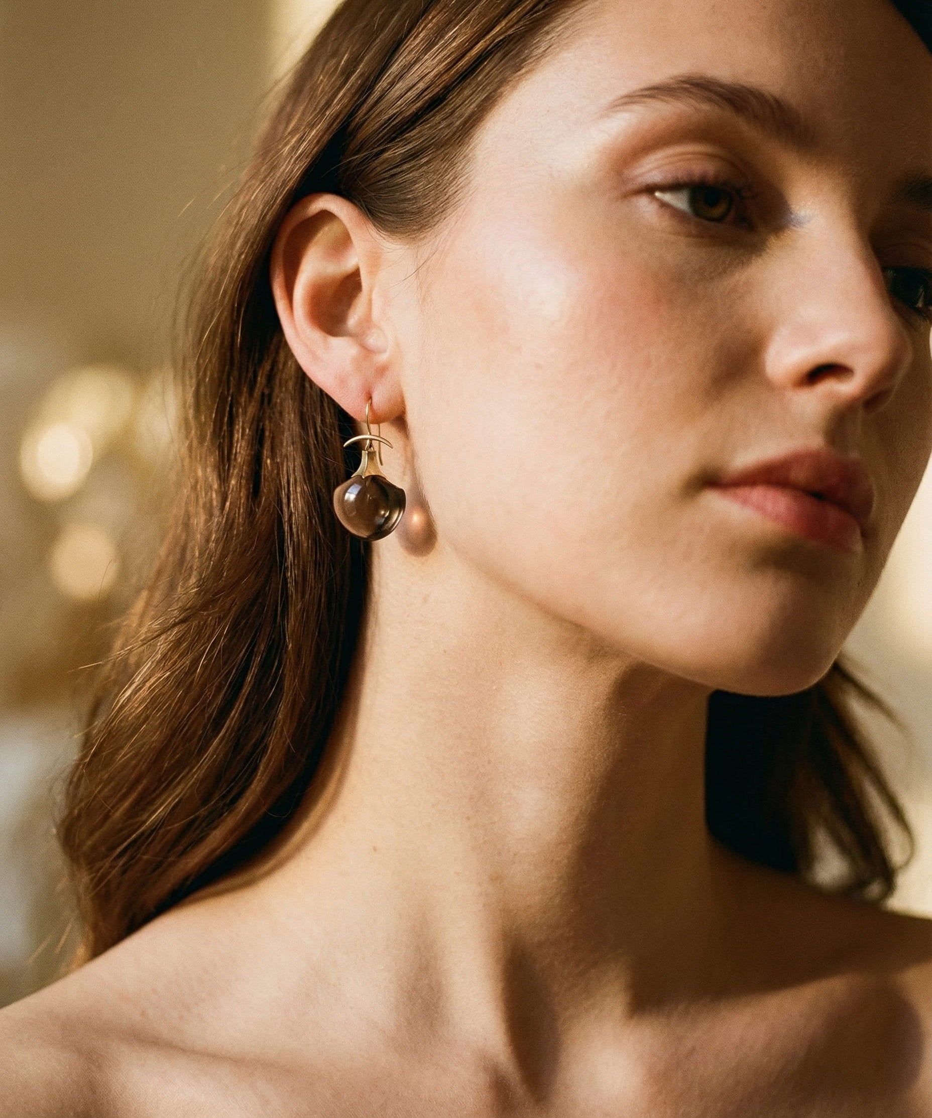 Vintage Cosmic Crystal Earrings